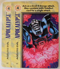 Vintage Marvel Overpower CCG Apocalypse 5 Specials 21 Card Lot - Image 2