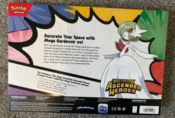 Pokemon Ascended Heroes Premium Poster Collection Mega Gardevoir - NEW/SEALED - Image 2