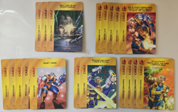Vintage Marvel Overpower CCG Cable COMPLETE FIRST SET of Specials 19 Cards - Image 1