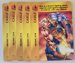 Vintage Marvel Overpower CCG Cable COMPLETE FIRST SET of Specials 19 Cards - Image 3