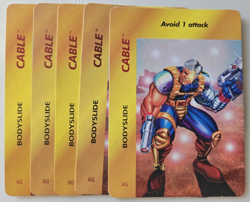Vintage Marvel Overpower CCG Cable COMPLETE FIRST SET of Specials 19 Cards - Image 4