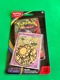 ⚡Pokemon TCG: Mega Evolution - Phantasmal Flames Checklane Blister - Cottonee - Image 1
