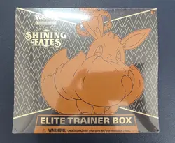 Pokemon Shining Fates Elite Trainer Box ETB Factory Sealed 2021 - Image 1