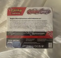 Pokemon TCG Scarlet and Violet Base Set Booster Box Sealed - Image 3