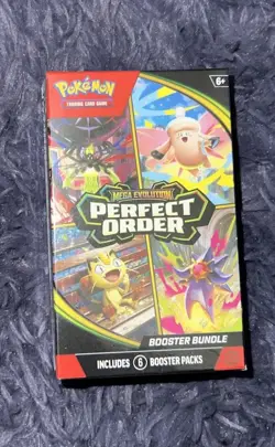 Pokemon Perfect Order Booster Bundle Box 6 Packs FACTORY SEALED - Image 1
