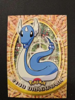 LP 2000 Topps Pokemon TV Series 3 Non Holo #148 Dragonair Blue Label - Image 1