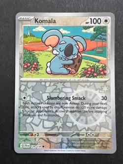 Komala - 129/159 - Journey Together - Pokemon TCG - Reverse Holo - NM - Image 1