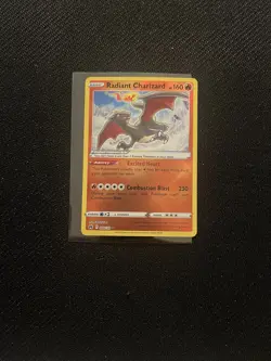 Radiant Charizard 020/159 Crown Zenith Holo Pokemon TCG - Image 1