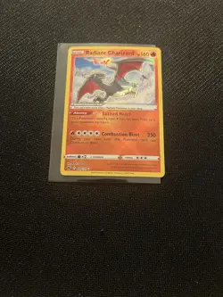 Radiant Charizard 020/159 Crown Zenith Holo Pokemon TCG - Image 2