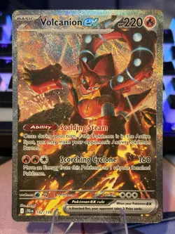 Volcanion EX 182/159 sv09: Journey Together SIR Holo Pokemon TCG - Image 1