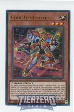 Yugioh Code Generator GFP2-EN082 Ultra Rare 1st Edition Near Mint - Image 1