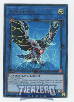 Yugioh Trackblack GFP2-EN028 Ultra Rare 1st Edition Near Mint - Image 1