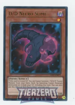 Yugioh D/D Necro Slime GFP2-EN075 Ultra Rare 1st Edition Near Mint - Image 1