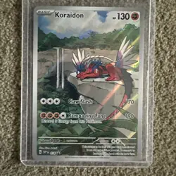 Koraidon 014/Sv-p Pokemon TCG Scarlet Violet Black Star Promo Card - Image 3