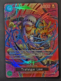 One Piece TCG: Trafalgar Law (SP) OP13-031 Adventure on Kami's Island NM - Image 1