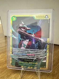 Dracule Mihawk | OP14-119 | One Piece | The Azure Sea’s Seven | Foil | SEC - Image 1