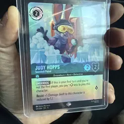 Judy Hopps - Snowball Patrol (Epic) 221/204 Winterspell Holo Disney Lorcana - Image 2