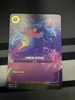 Disney Lorcana Enchanted- Finders Keepers 210/204 Shimmering Skies - Image 1