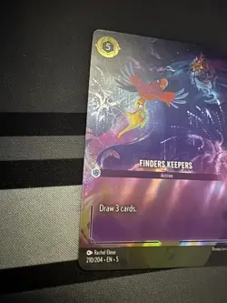 Disney Lorcana Enchanted- Finders Keepers 210/204 Shimmering Skies - Image 3