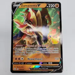 Zamazenta V 018/025 Ultra Rare - 2021 Pokemon Celebrations 25th Anniversary NM - Image 1