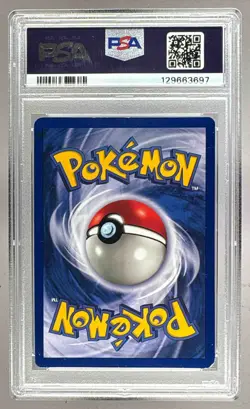 1999 Pokemon 1st Edition #7 Hitmonchan Holo PSA 6 129663697 - Image 2