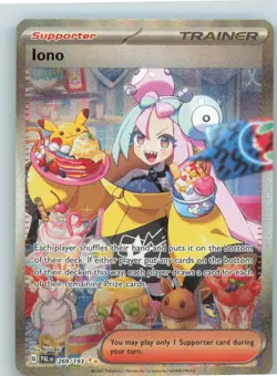 Iono 269/193 Special Illustration Rare Paldea Evolved Pokemon Near Mint - Image 1