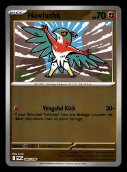Hawlucha 046/088 ME03 Perfect Order Pokemon Reverse Holo Near Mint - Image 1