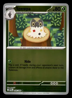 Spewpa 008/088 ME03 Perfect Order Pokemon Reverse Holo Near Mint - Image 1