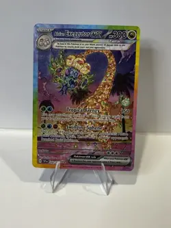 Pokemon TCG Alolan Exeggutor EX 242/191 Scarlet & Violet Surging Sparks SIR - Image 1