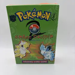 Pokemon Grass Chopper Theme Deck Base Set II Opened - Image 1