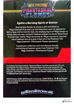 Pokemon Mega Evolution Phantasmal Flames Booster Bundle Sealed - Image 4
