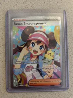 Rosa’s Encouragement 123/088 & 114/088 Perfect Order Pokemon English Pack Fresh - Image 3