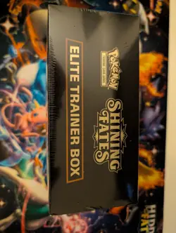 Pokemon Shining Fates Sealed Elite Trainer Box ETB (Small Tear in Plastic) - Image 5
