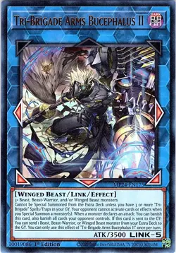 Yugioh: Tri-Brigade Arms Bucephalus II - MP24-EN175 Ultra Rare 1st Edition NM - Image 1