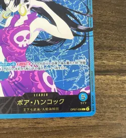 Boa Hancock L OP07-038 [EB02 GOLD FONT] Parallel Anime 25th colle One Piece NM - Image 3