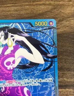 Boa Hancock L OP07-038 [EB02 GOLD FONT] Parallel Anime 25th colle One Piece NM - Image 5