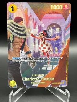 Charlotte Flampe (SP) EB01-056 Royal Blood Foil English One Piece TCG - Image 1
