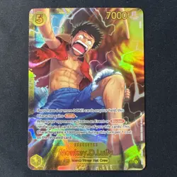 Monkey.D.Luffy SEC One Piece TCG Adventure on Kami's Island OP15-119 - Image 1