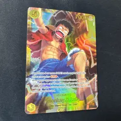 Monkey.D.Luffy SEC One Piece TCG Adventure on Kami's Island OP15-119 - Image 4