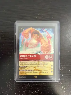 Wreck-It Ralph Raging Wrecker 103/204 Winterspell Legendary Disney Lorcana TCG - Image 1