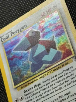Cool Porygon Black Star Promo Holo WOTC 15 Pokemon TCG LP-MP - Image 2