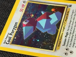 Cool Porygon Black Star Promo Holo WOTC 15 Pokemon TCG LP-MP - Image 3