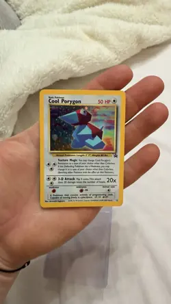 Pokemon Cool Porygon #15 Holo Black Star Promo Vintage WOTC NM - Image 1