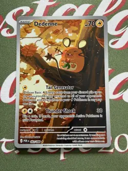 Pokemon - Dedenne 093/088 - Illustration Rare - Perfect Order - NM Pack Fresh - Image 1