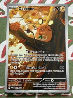 Pokemon - Dedenne 093/088 - Illustration Rare - Perfect Order - NM Pack Fresh - Image 3