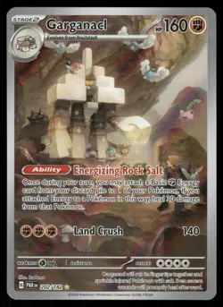 Pokemon Cards Garganacl 202/182 Paradox Rift Illustration Rare NM - Image 1