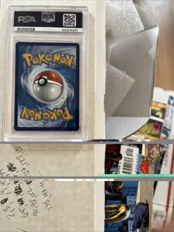 Pokemon Charizard V Champion's Path ETB Full Art Promo SWSH050 PSA 9 Card - Image 2
