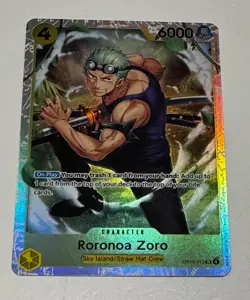 Roronoa Zoro SR OP15-113 ENGLISH ONE PIECE Card Adventure on KAMI’s Island OP15 - Image 1