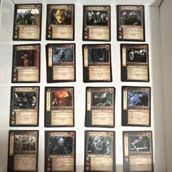 Decipher Lord of the Rings TCG Moria 16 Card Lot (2 of each) - Image 1