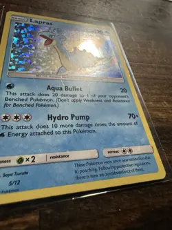 Lapras 005/012 Promo McDonald's Promos 2019 Pokemon Card - Image 3